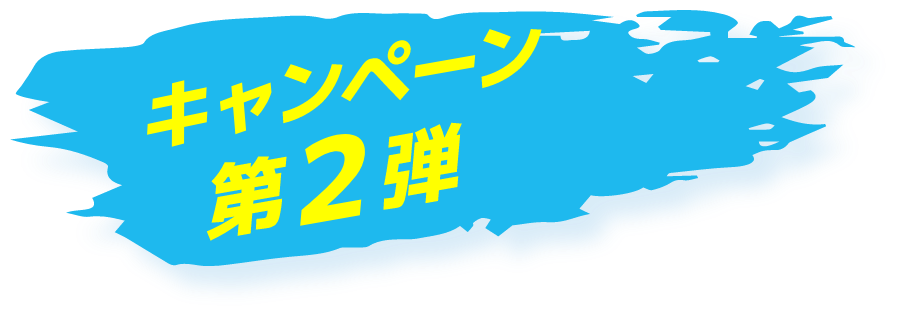 キャンペーン第2弾